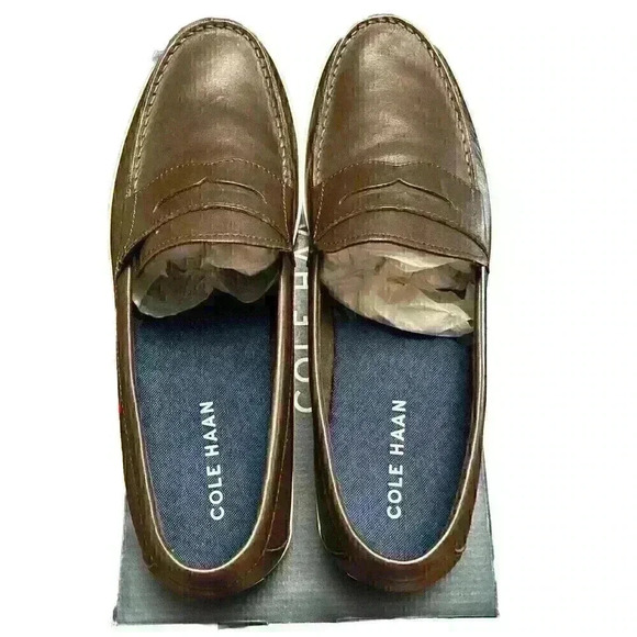 Cole Haan Nantucket Penny Loafers Shoes Color Brown Size 13M New In Box main image 5